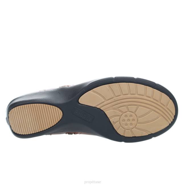 أنيق متموج Propet نحيف أسود / بني / أسمر / أسود شمواه / جلد سويدي رمادي / بورجوندي 4086118