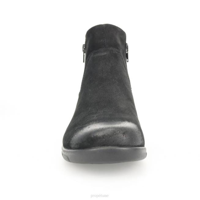 أنيق متموج Propet نحيف أسود / بني / أسمر / أسود شمواه / جلد سويدي رمادي / بورجوندي 4086118