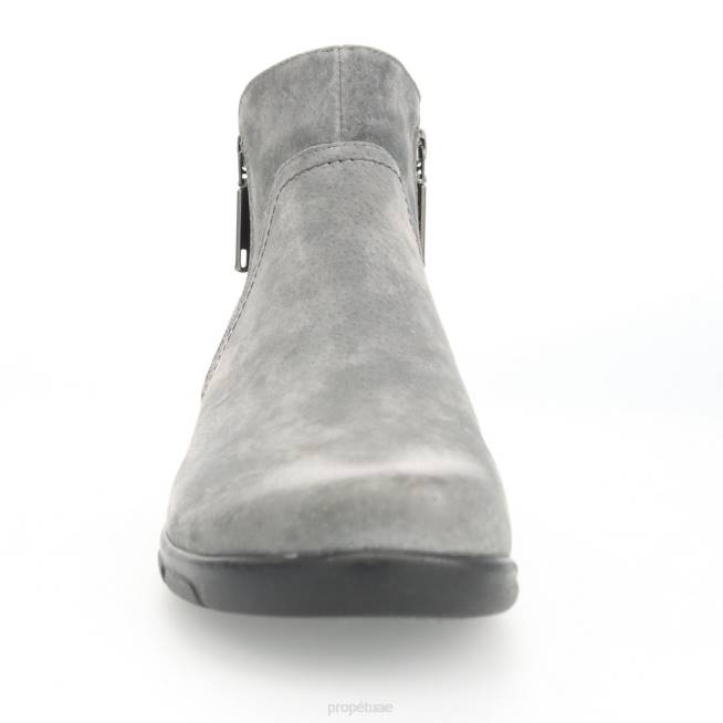 أنيق متموج Propet نحيف أسود / بني / أسمر / أسود شمواه / جلد سويدي رمادي / بورجوندي 4086118