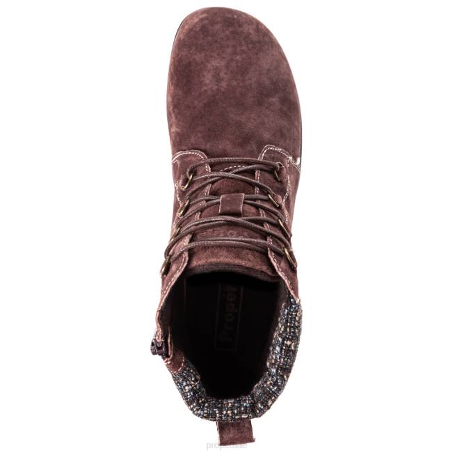 أنيق ديلاني سويدي Propet نحيف بني / أسود سويدي / رمادي / كحلي 4086121