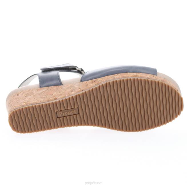 منعش مايا Propet نحيف أسود / أزرق / أبيض 4086131