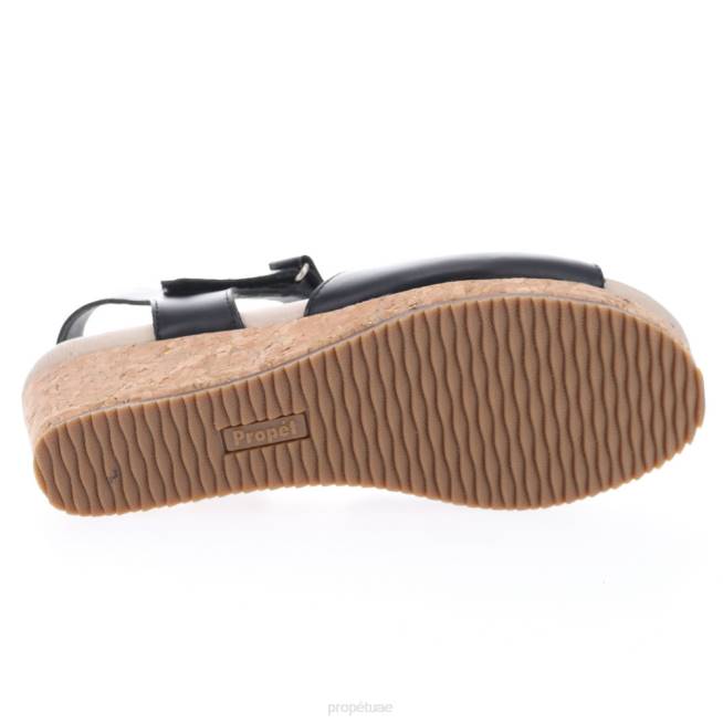 منعش مايا Propet نحيف أسود / أزرق / أبيض 4086131