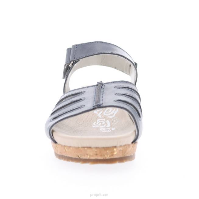 منعش مايا Propet نحيف أسود / أزرق / أبيض 4086131