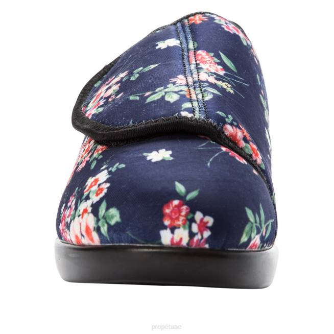 ذكي كوش ن قدم Propet نحيف أسود / أسود الأزهار / سروال قصير بورجوندي / زهر كحلي / سروال قصير من الحجر 4086138