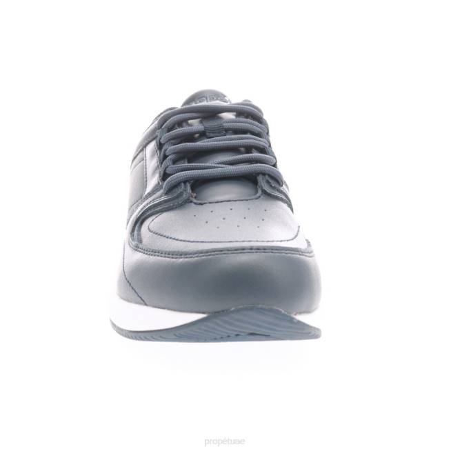 مريح رياضة المشاة Propet نحيف البحرية / أسود / رمادي فاتح / أبيض 4086142