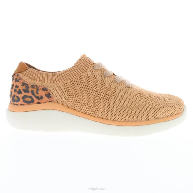 مريح ساشي Propet نحيف المشمش / الأسود / الدنيم / الرمل 4086146