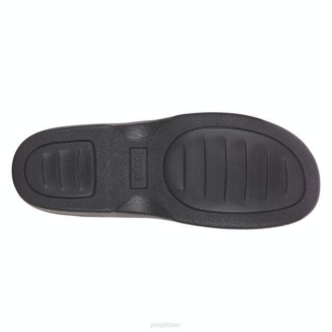 مريح أوليفيا Propet نحيف أسود / عظم / برونكو بني / رمادي داكن 4086147