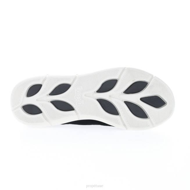 مريح سالي Propet نحيف رمادي غامق / أسود / جينز 4086152