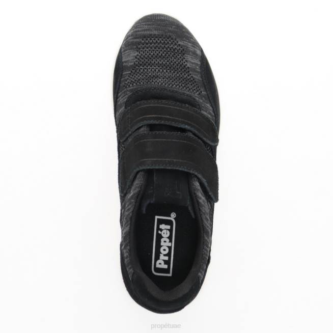 مريح سالي Propet نحيف رمادي غامق / أسود / جينز 4086152