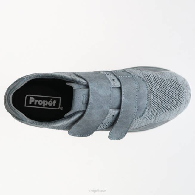 مريح سالي Propet نحيف رمادي غامق / أسود / جينز 4086152