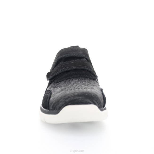 مريح سالي Propet نحيف رمادي غامق / أسود / جينز 4086152