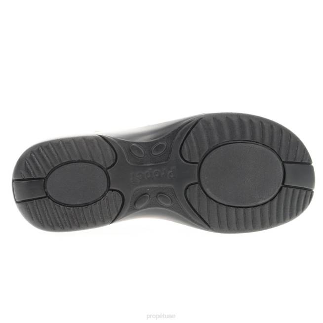 مريح جولدا Propet نحيف أسود / رمادي / خشب الساج 4086154