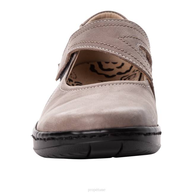 مريح جولدا Propet نحيف أسود / رمادي / خشب الساج 4086154