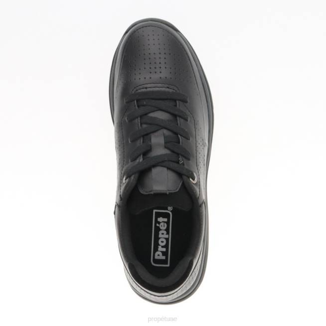 مريح سادي Propet نحيف كتان / فطر / أسود 4086155