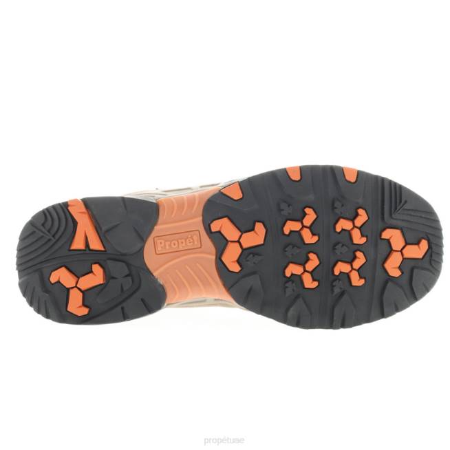 أنيق كونراد Propet رجال أسود / برتقالي دخان السلاح 408617