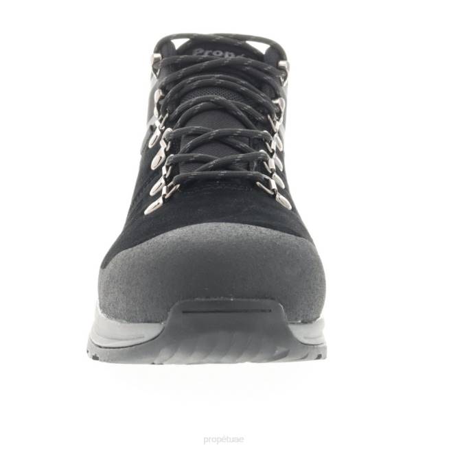 أنيق كونراد Propet رجال أسود / برتقالي دخان السلاح 408617