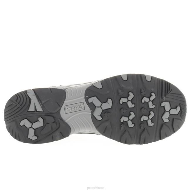 أنيق كونراد Propet رجال أسود / برتقالي دخان السلاح 408617