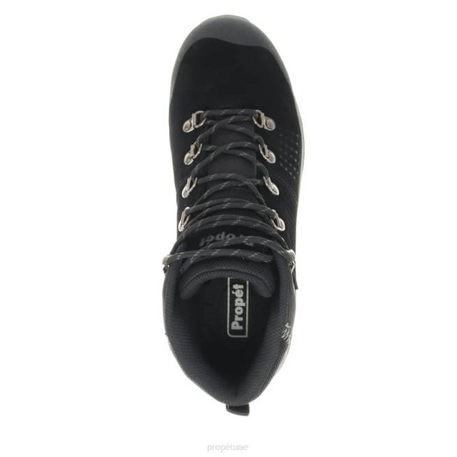 أنيق كونراد Propet رجال أسود / برتقالي دخان السلاح 408617