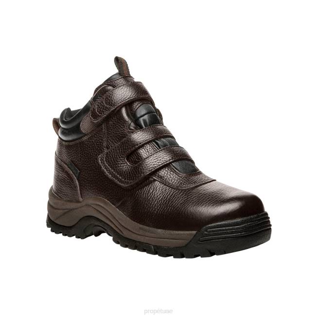 أنيق حزام منحدر ووكر Propet رجال أسود / برونكو بني 408621