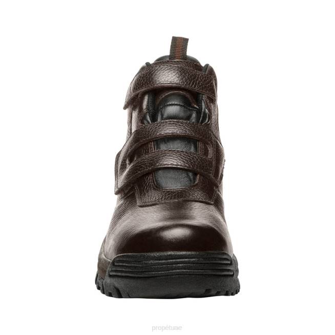 أنيق حزام منحدر ووكر Propet رجال أسود / برونكو بني 408621