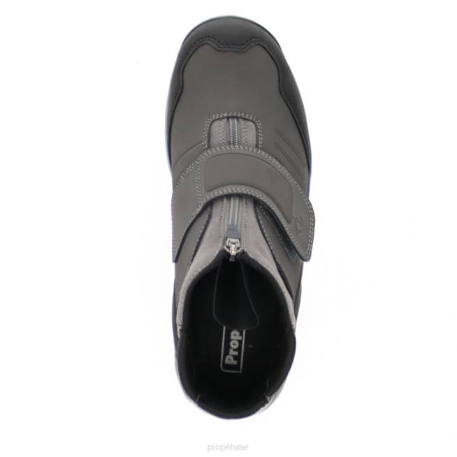 أنيق فاليه Propet رجال رمادي أزرق / برتقالي دخان السلاح 408624