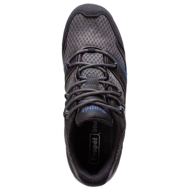 أنيق فركورز Propet رجال رمادي أزرق / زيتوني رمادي / أسود أحمر 408625