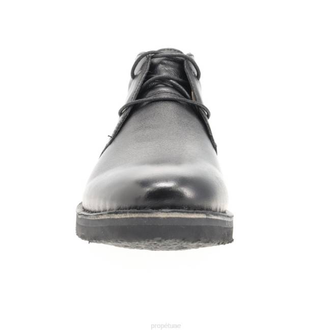 مريح فيندلي جلد Propet رجال تان / أسود 408645