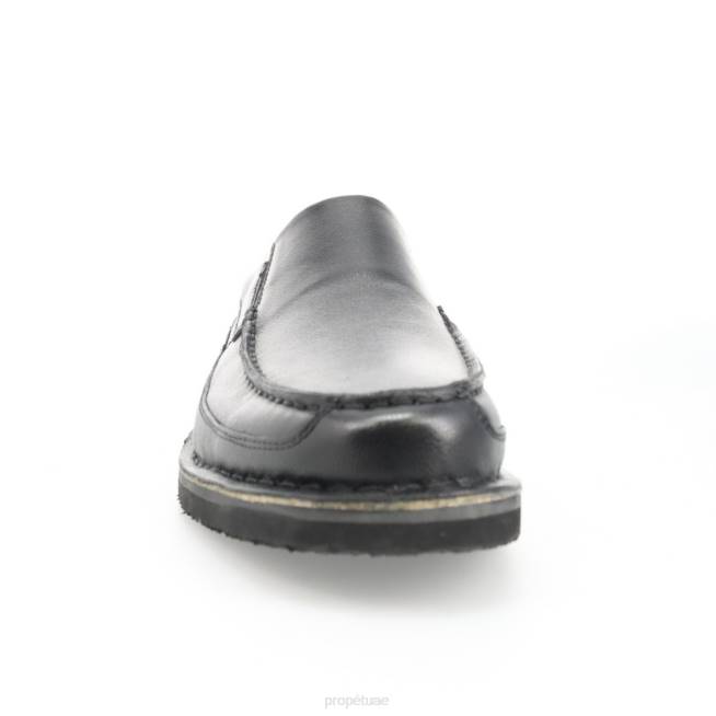 مريح فلاين Propet رجال أسود / تان 408647