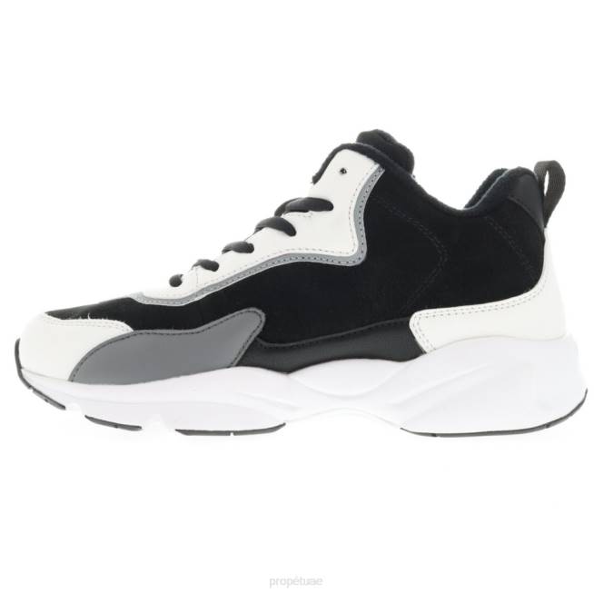 نشيط منتصف الاستقرار Propet رجال أسود أبيض / رمادي أسود 40864