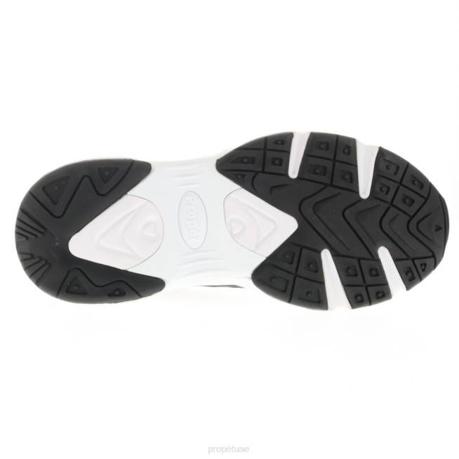 نشيط منتصف الاستقرار Propet رجال أسود أبيض / رمادي أسود 40864