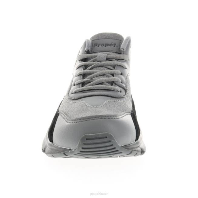 نشيط منتصف الاستقرار Propet رجال أسود أبيض / رمادي أسود 40864