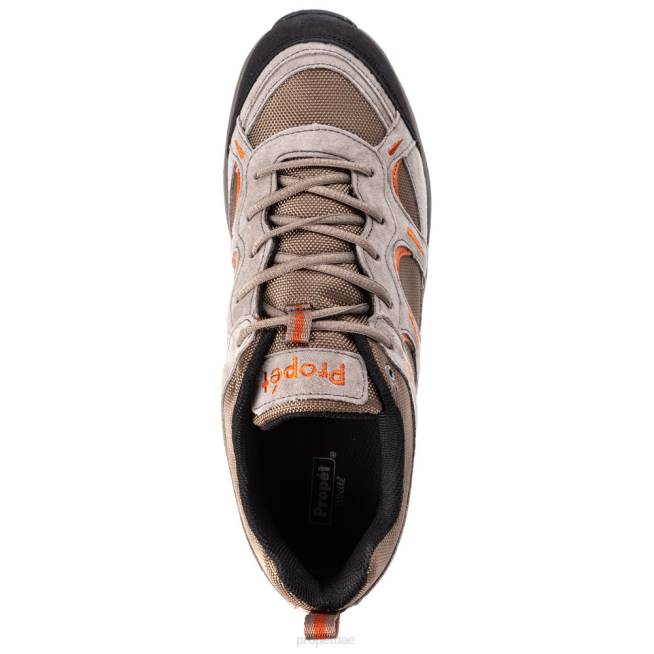 مريح كونيللي Propet رجال دخان السلاح برتقالي / بني 408650