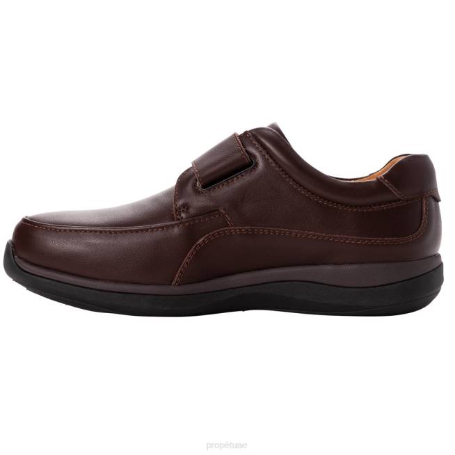 مريح باركر Propet رجال أسود / بني 408653