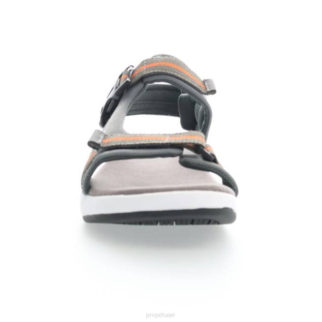 منعش ايلي Propet رجال رمادي برتقالي / أسود رمادي / أسود أحمر / زيتوني 408670