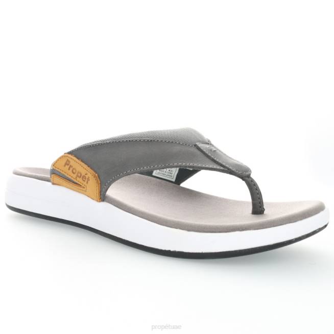 منعش ايستون Propet رجال أسود / رمادي / زيتوني / تان 408675