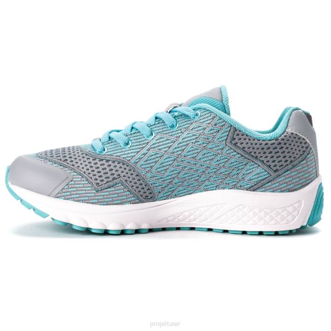 نشيط واحد Propet نحيف النعناع الرمادي / الأسود الفضي / الأزرق الفضي 408691