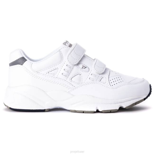 نشيط حزام الاستقرار ووكر Propet نحيف أسود / أبيض 408696