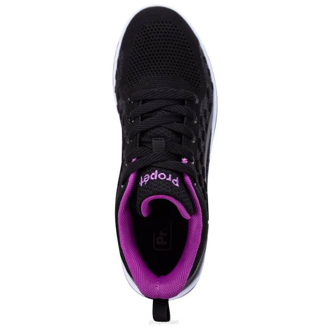 نشيط السفر المحوري Propet نحيف أسود أرجواني / رمادي أرجواني / أبيض داكن / خوخ رمادي داكن 408698