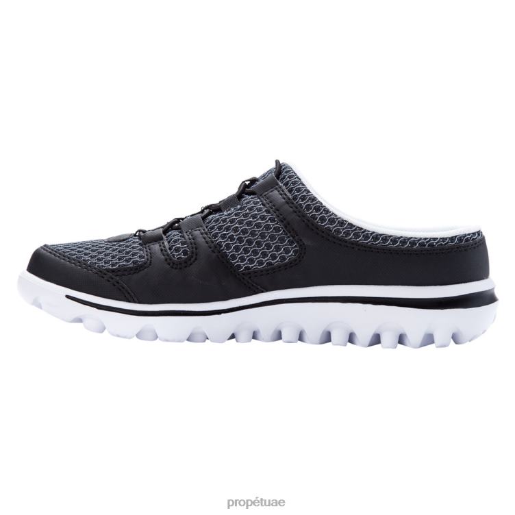 نشيط شريحة ترافيل أكتيف نحيف Propet أسود / أزرق / رمادي / رملي J6T8N104