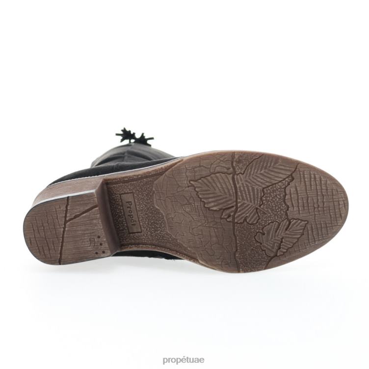 أنيق متسابق نحيف Propet أسود / رمادي داكن مدخن J6T8N111