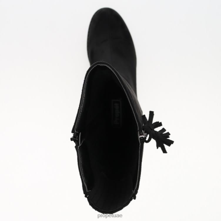 أنيق متسابق نحيف Propet أسود / رمادي داكن مدخن J6T8N111