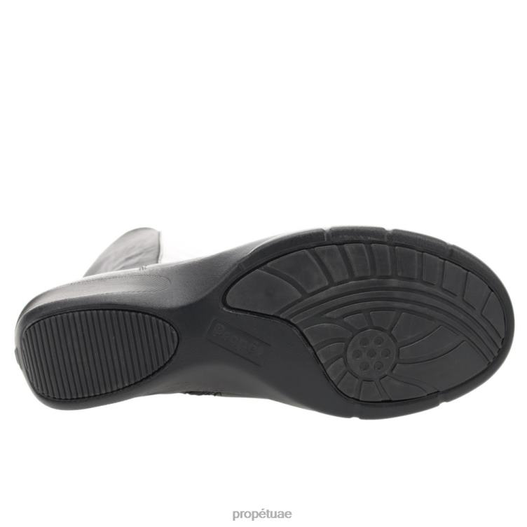 أنيق الغرب نحيف Propet أسود J6T8N112