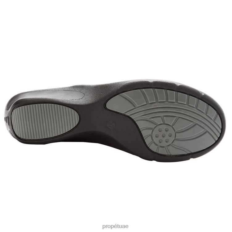 أنيق متموج نحيف Propet أسود / بني / أسمر / أسود شمواه / جلد سويدي رمادي / بورجوندي J6T8N118