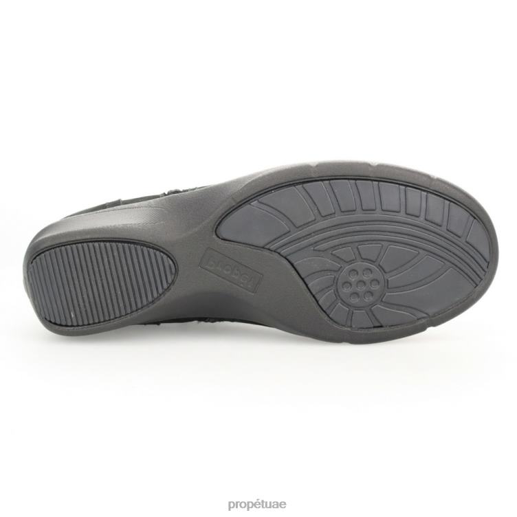 أنيق متموج نحيف Propet أسود / بني / أسمر / أسود شمواه / جلد سويدي رمادي / بورجوندي J6T8N118