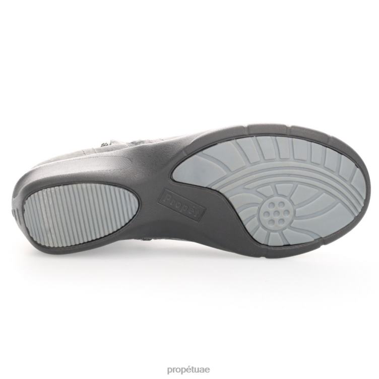 أنيق متموج نحيف Propet أسود / بني / أسمر / أسود شمواه / جلد سويدي رمادي / بورجوندي J6T8N118