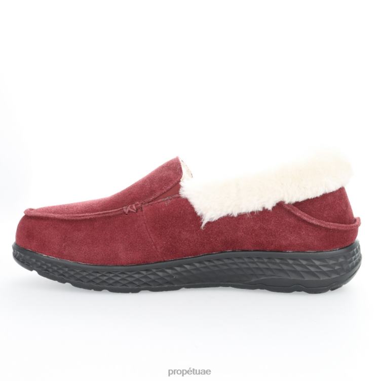 ذكي بريت نحيف Propet الحجر / الأسود / النبيذ الاحمر J6T8N137