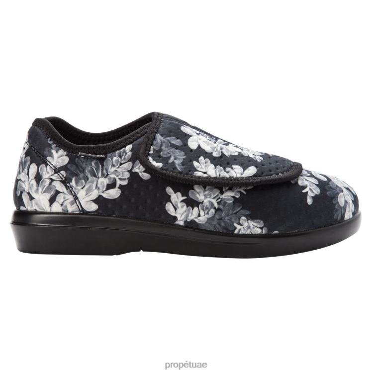 ذكي كوش ن قدم نحيف Propet أسود / أسود الأزهار / سروال قصير بورجوندي / زهر كحلي / سروال قصير من الحجر J6T8N138