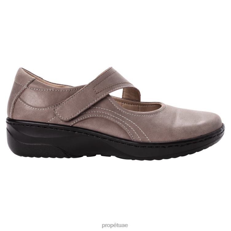 مريح جولدا نحيف Propet أسود / رمادي / خشب الساج J6T8N154