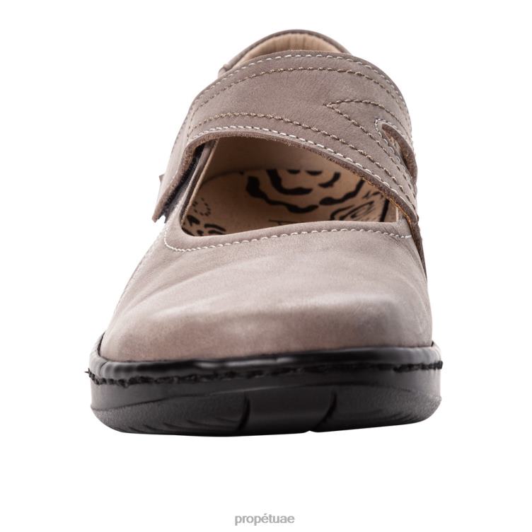 مريح جولدا نحيف Propet أسود / رمادي / خشب الساج J6T8N154