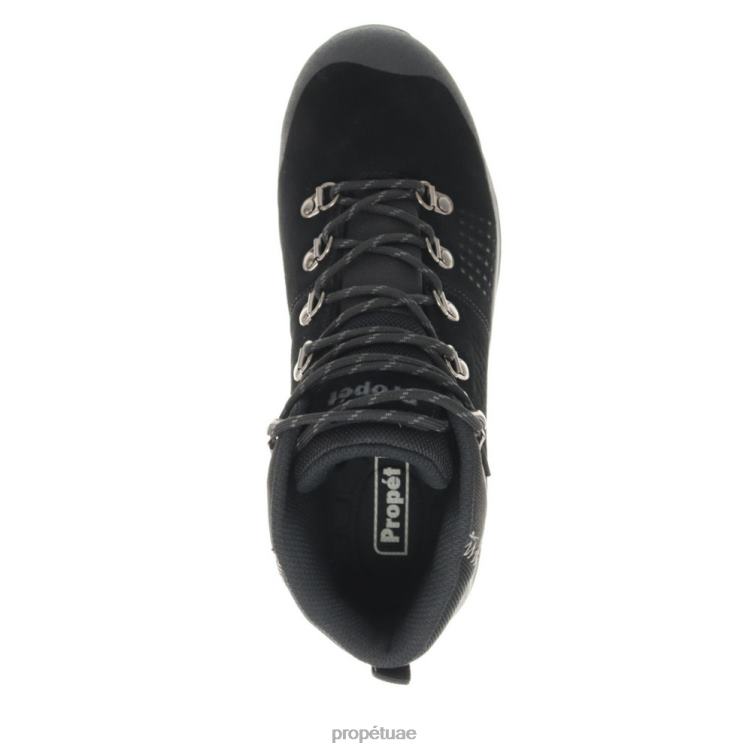 أنيق كونراد رجال Propet أسود / برتقالي دخان السلاح J6T8N17